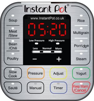 Instant Pot IP DUO 7 in 1 pannello